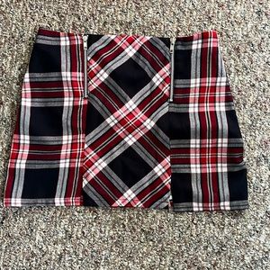 Mossimo plaid skirt